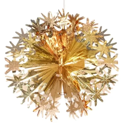 Украшение фольгированное «Волшебный шар» d-30 см, Шампань