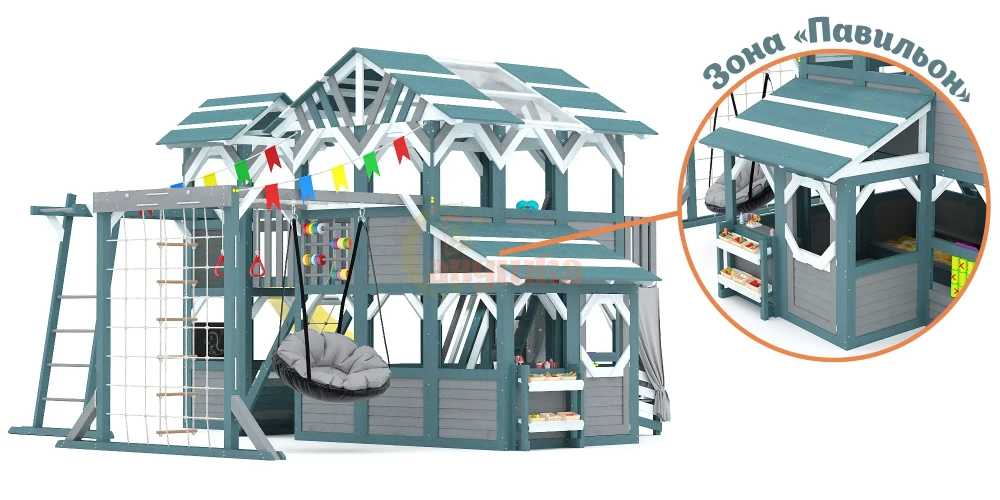 Детский игровой домик Савушка PlayHouse-5