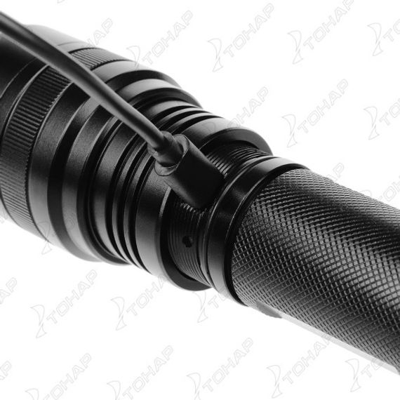 Фонарь ручной 1800 LM, IP46, USB (N-FR-L6-GP90) NISUS