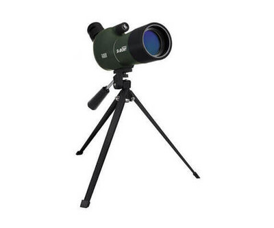 Зрительная труба SVBONY SV28 20–60x60 WP со штативом, наклонная