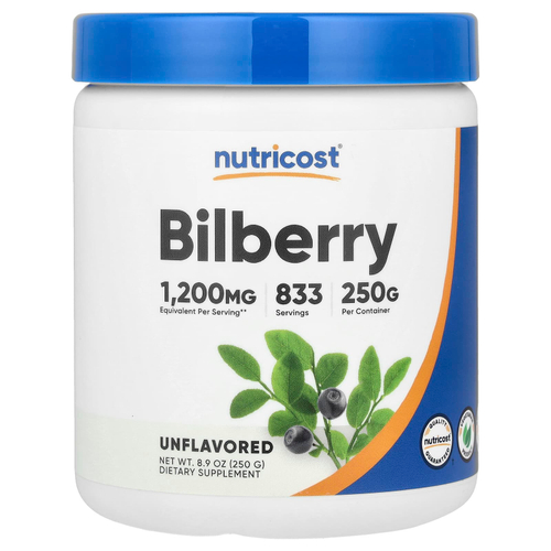 Nutricost, Порошок из черники, без добавок, 250 г (8,9 унции)