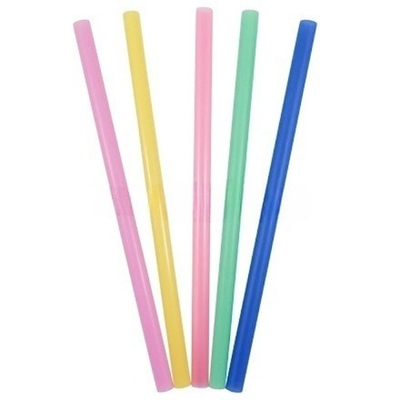 Трубочки д/BabbleTea 12х240 мм без изгиба ЦВЕТНЫЕ (250 шт.) (1/12 шт.)
