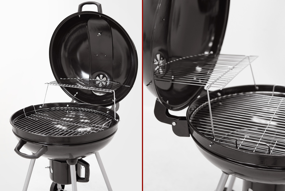 Круглый угольный гриль 22 дюйма (57 см) BISON