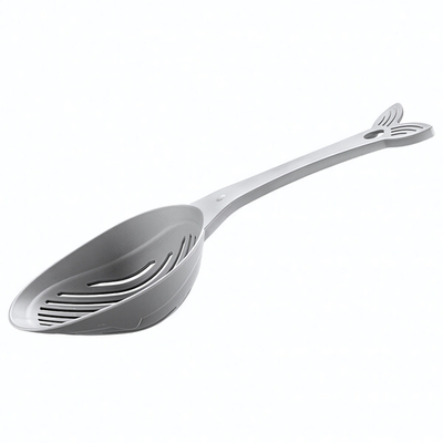 Совок для кошачьего туалета lucky pet, 33см (серый)