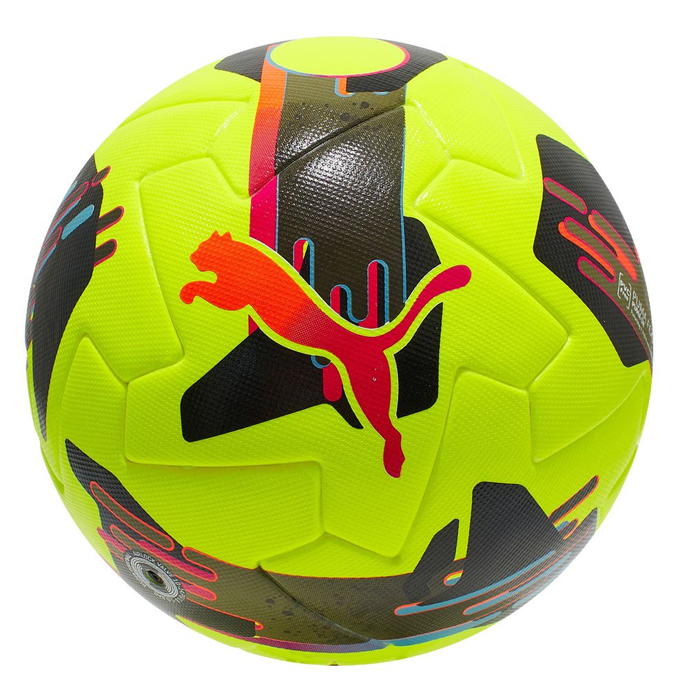 Мяч футб. PUMA Orbita 2 TB, 08432303, р.5, FIFA Quality Pro, 12 пан., ТПУ, термосшивка, желто-черный