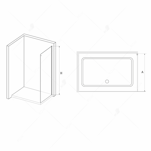 Боковая панель RGW Z-15 (Прозрачное, 900)