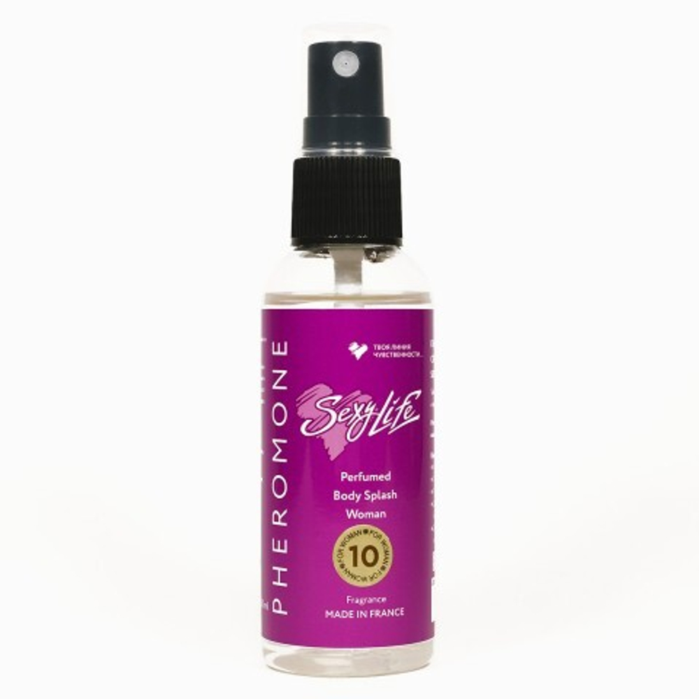 Спрей для тела Sexy Life № 10, аромат J'Adore, женский, 50 мл