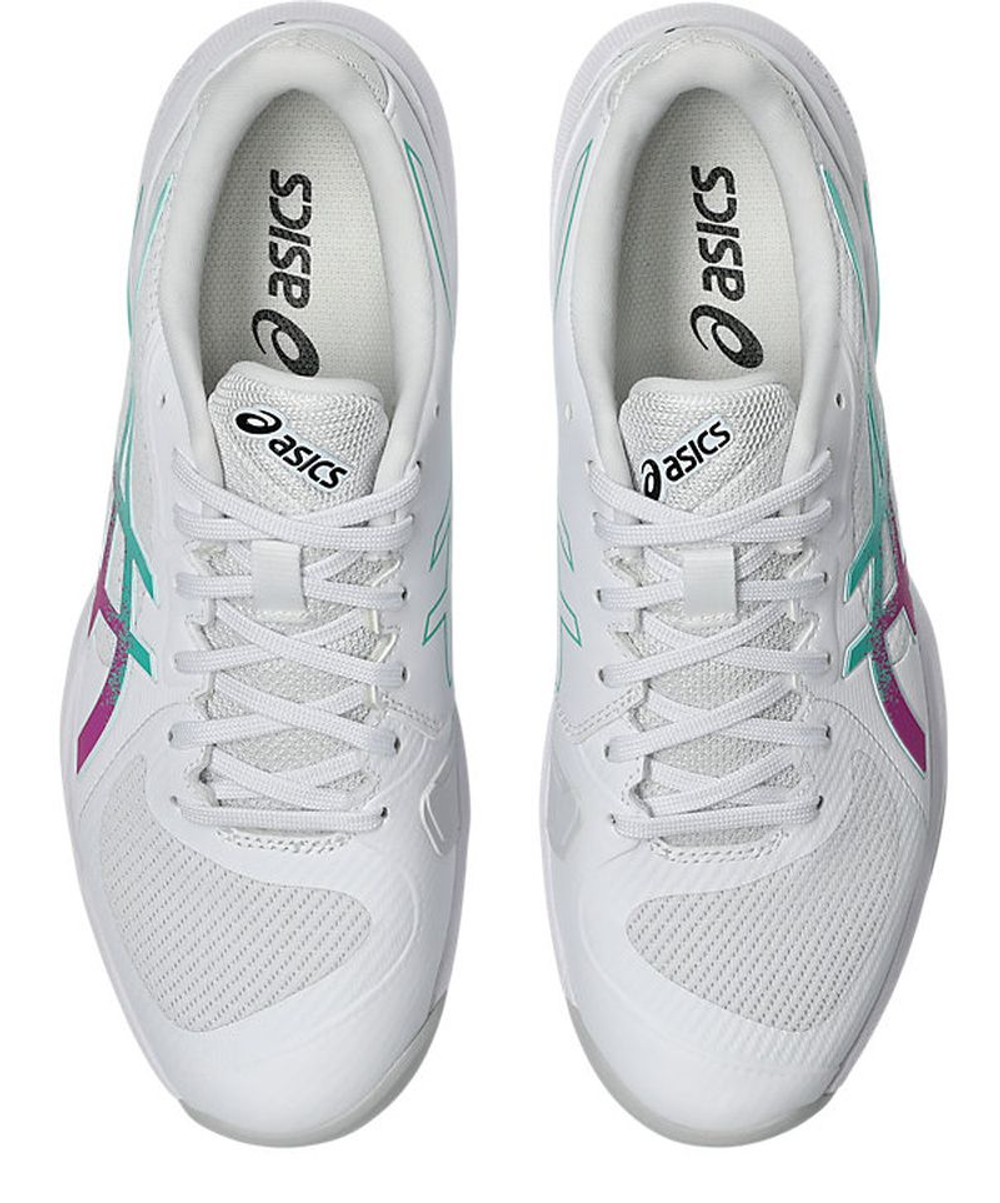 Мужские теннисные кроссовки Asics Solution Swift FF 2 Clay - white/digital sakura
