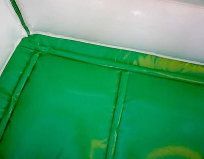 Коммерческий надувной батут "Радужный город" 12*6*3 м