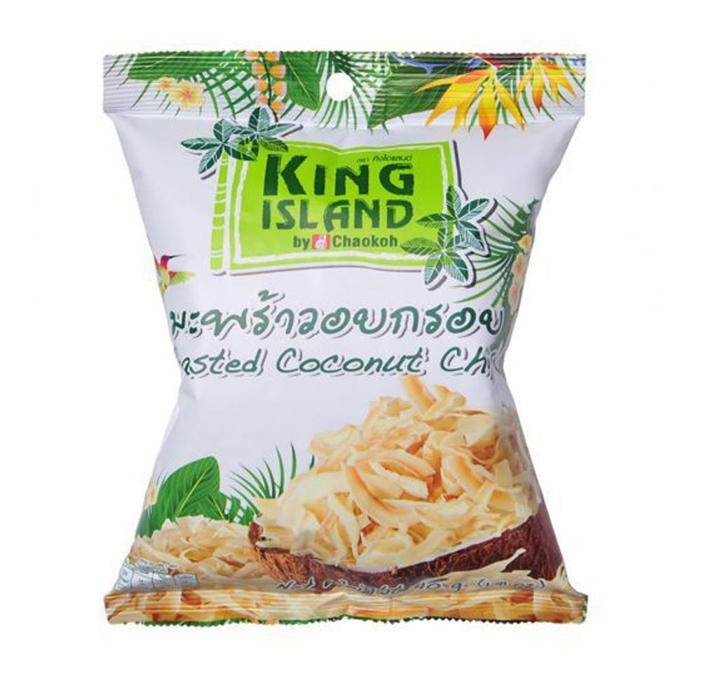 Кокосовые чипсы King Island Roasted Coconut Chips 40 г