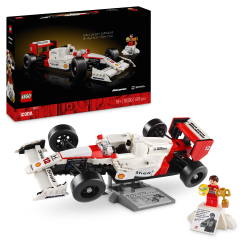 Конструктор LEGO Icons McLaren MP 103304/4 и Айртон Сенна — фото 1