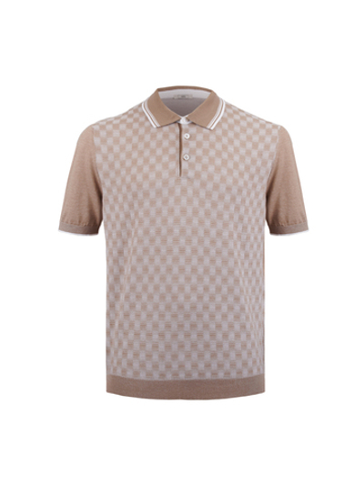 Поло с коротким рукавом на пуговицах Atelier Portofino