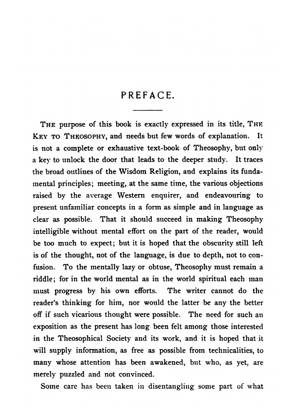 The Key to Theosophy | H.P. Blavatsky