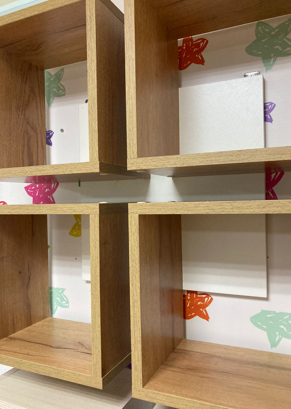 Полка Ион 5 крафт/белый