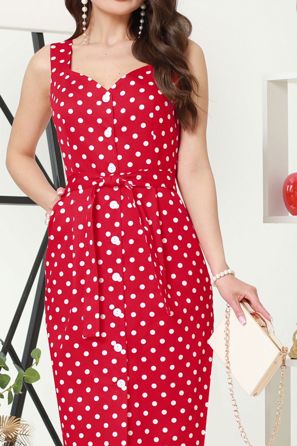 Сарафан Планируем отпуск, рэд DStrend (Акция)