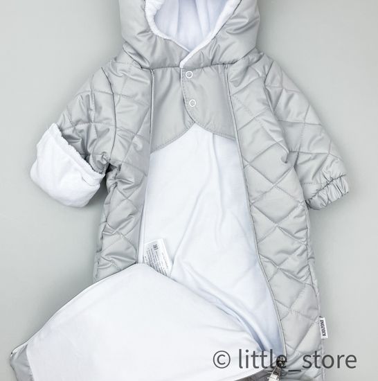 Комбинезон демисезонный "Коди" Светло-серый