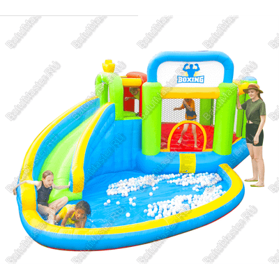 Батут в квартиру "Водная горка" 5,2*4,1*2,25 м