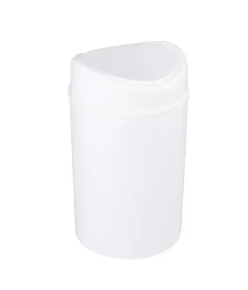 Контейнер для мусора Breeze 1,6л (белый) 11,2*11,2*20см