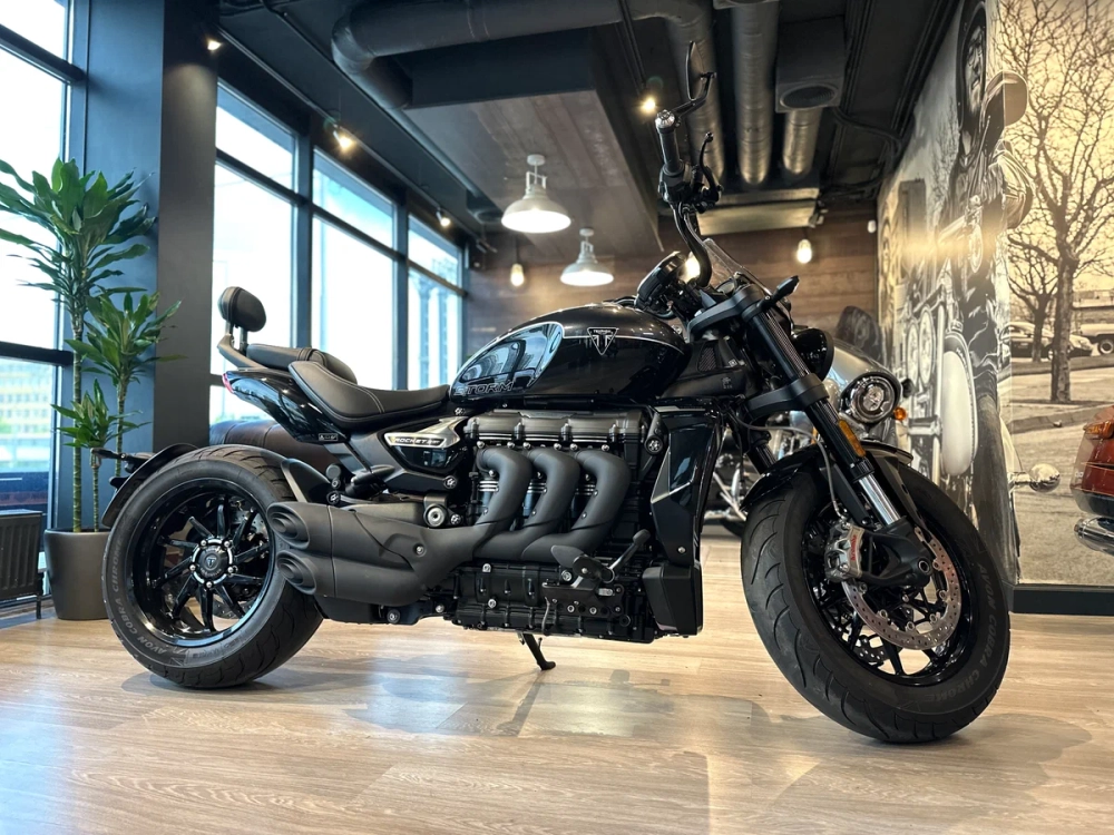 Triumph Rocket 3 GT STORM, 2024 Granite / Sapphire Black