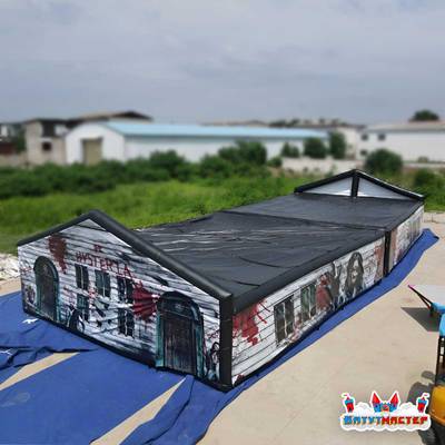 Надувной квест-аттракцион «Заточение духов», 9×9×3,5 м