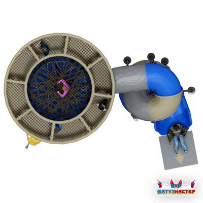 Верёвочная башня «Штормовый Вихрь», 5,2×3,6×5,2 м