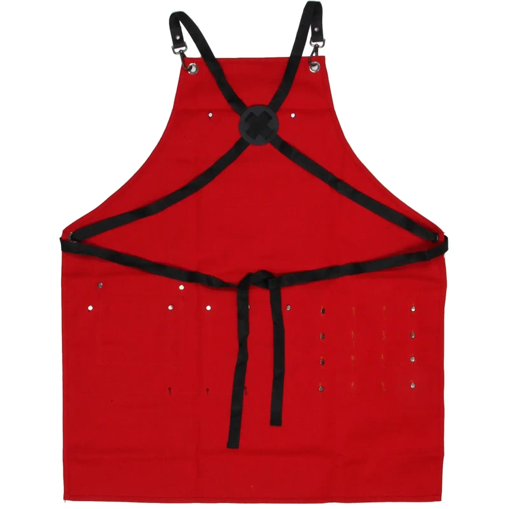 Фартук универсальный рабочий «PATRON», четыре кармана, цвет бордовый, 81*68см