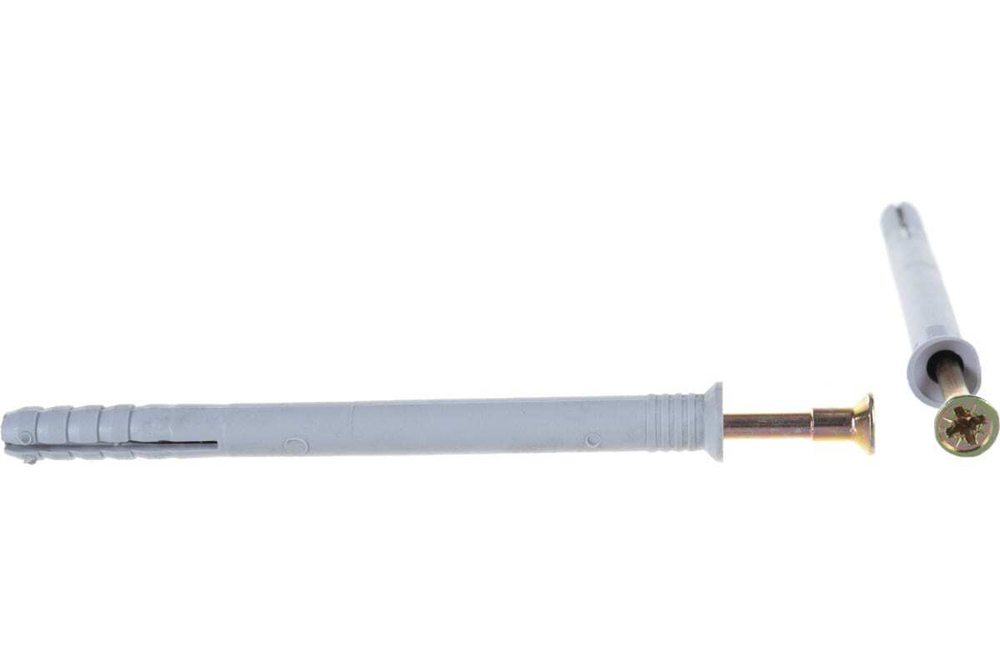 ДЮБ-ГВОЗДЬ СТРОЙБАТ С ПОТ. МАНЖЕТОЙ 8Х100 50ШТ 2520810