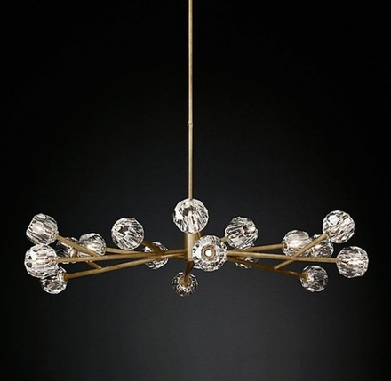 Люстра Rh Boule De Cristal Round Chandelier 18 By Imperiumloft