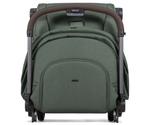 Коляска 2 в 1 Joolz Aer 2 с бампером Forest green/Mid Brown Carbon