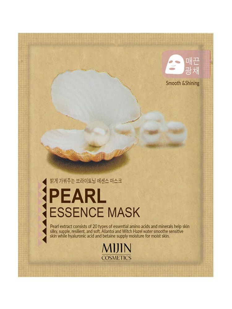 Тканевая маска с экстрактом жемчуга NEW MIJINPearl Essence Mask