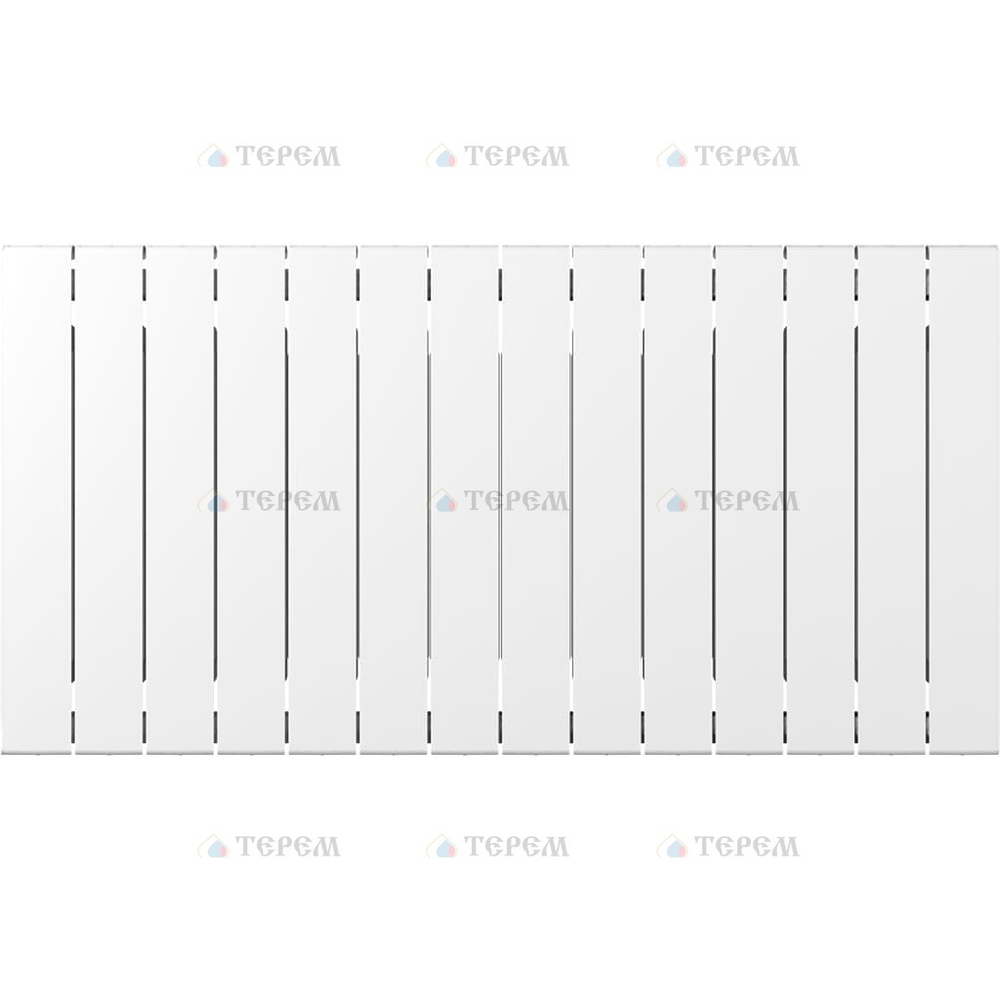 RIFAR  SUPReMO 500 14 секций радиатор биметаллический боковое подключение (белый RAL 9016)