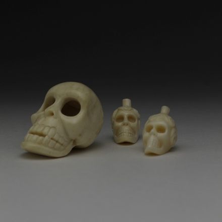 Набор нэцкэ Три черепа
