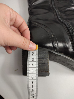 Сапоги зимние кожаные 40 размер