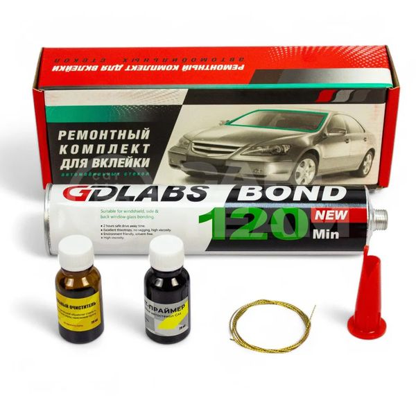 Клей герметик для вклейки стекол GD LABS + Teroson 8590