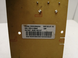 IWSE6125 кт120 Модуль индикации для стиральной машины Indesit 16200284300 б/у