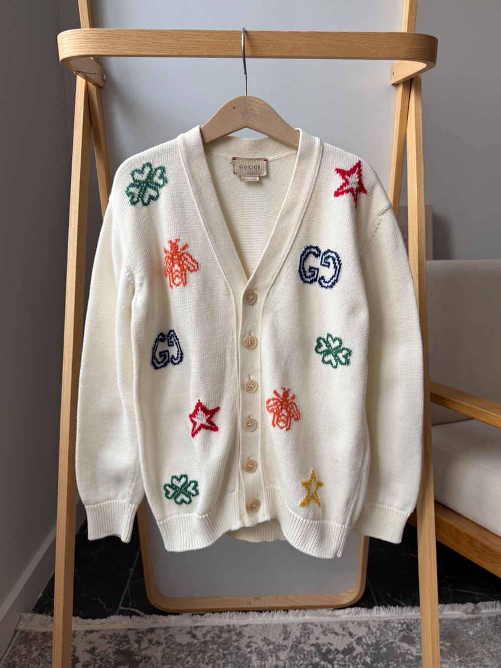 Светлый кардиган Gucci, 128