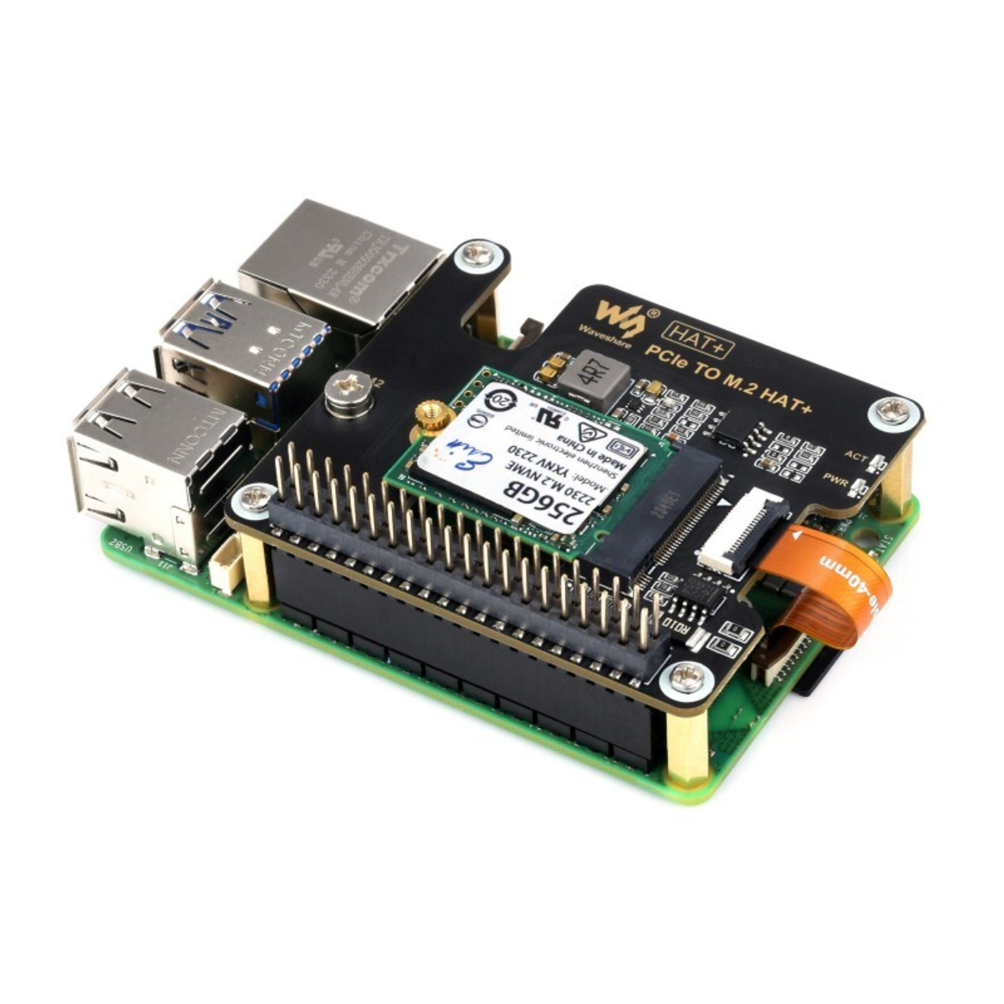 Революция в хранении данных: SSD PCIe to M.2 для Raspberry Pi 5