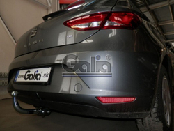 Фаркоп оцинкованный Galia A048A для Volkswagen Golf хетчбек 5 дв., Audi A3 хетчбек 3/5 дверей 2012- (паспорт и сертификат в комплекте)(без электрики)