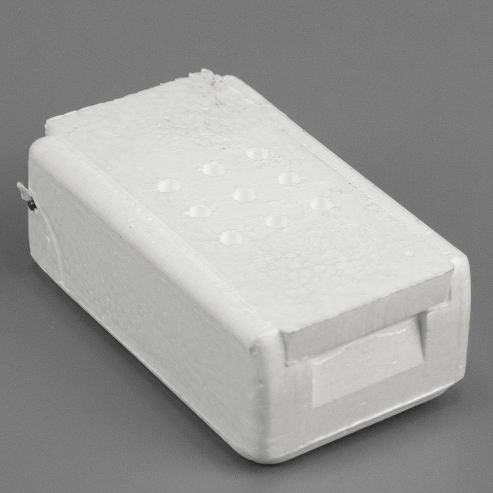 Мотыльница белая малая (80*50*30мм)