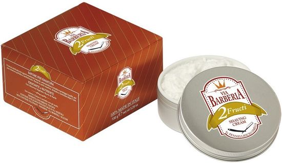 Мыло для бритья Via Barberia Fructi, металлическая банка, 125 мл