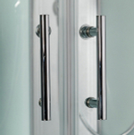 Душевая кабина WeltWasser WW500 Werra 1002 100x100 10000003227 профиль Хром стекло прозрачное
