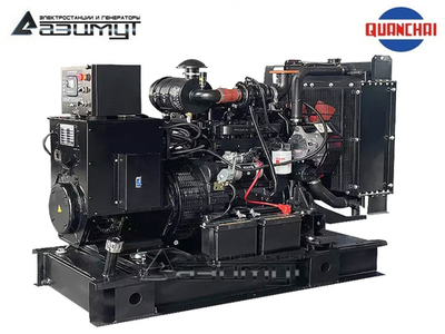 Дизельный генератор Азимут АД-30С-Т400-2РM5 Quanchai с автозапуском
