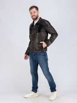 Куртка кожаная демисезонная Турция