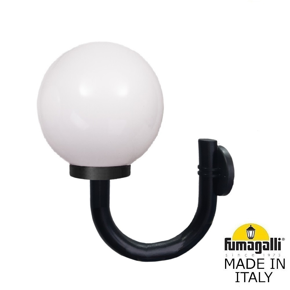 Уличный настенный светильник Fumagalli GLOBE 300 modern G31.251.000.AYE27