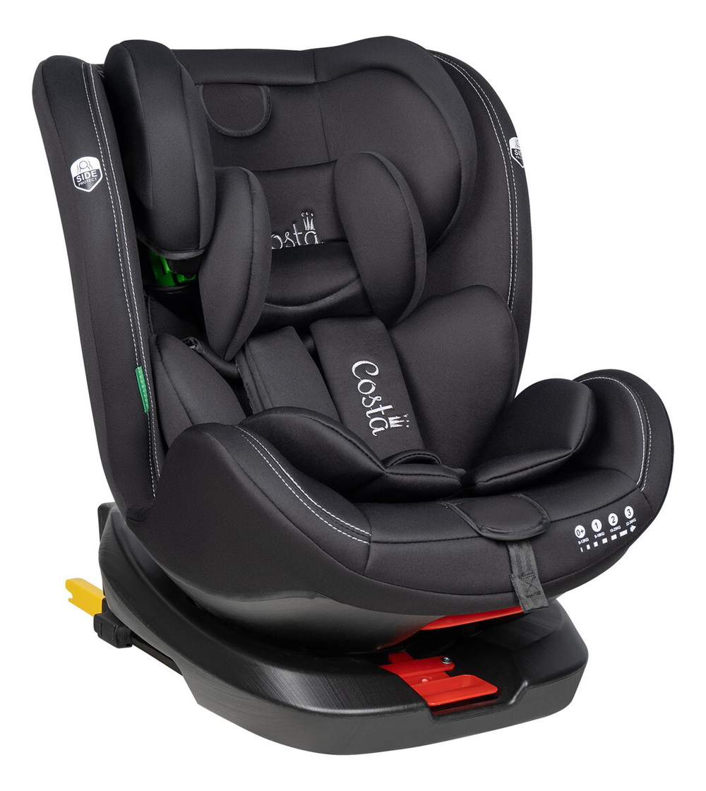 Автокресло детское 0 - 36 кг ISOFIX COSTA XZ-16 черный Артикул: XZ-16/b