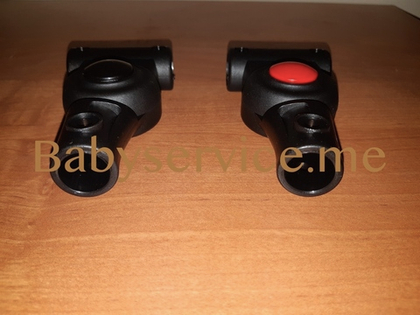 Шарнир капюшона круг-круг 16мм левый