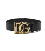 кожаный ремень Dolce & Gabbana - черный(BE1446 AW576)