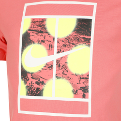 Мужское теннисное поло Nike Court Heritage RG T-Shirt Men - Pink, Multicoloured