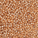 Японский бисер TOHO Round 11/0 (№PF551), непрозрачный глянцевый с металлическим блеском