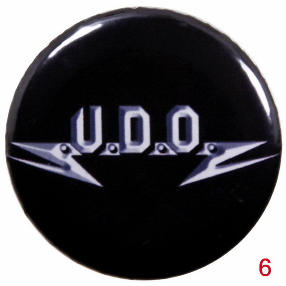 Значок U.D.O. 36 мм в ассортименте